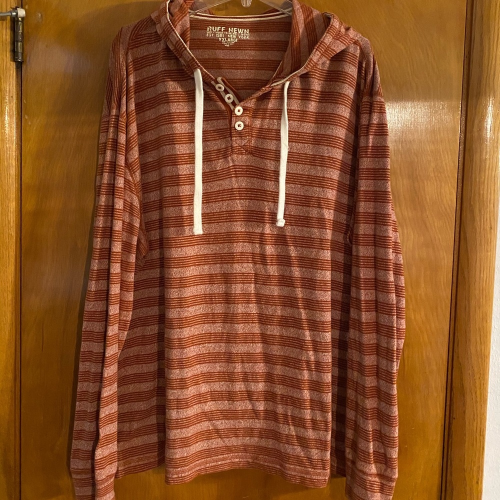 Men’s Long Sleeve Hooded T-Shirt